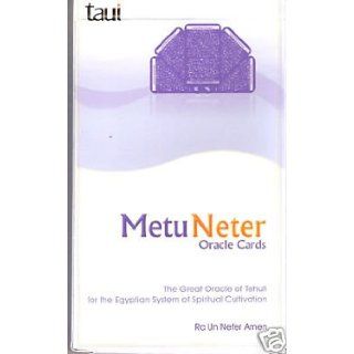 Metu Neter Oracle Cards Ra UN Nefer Amen Books