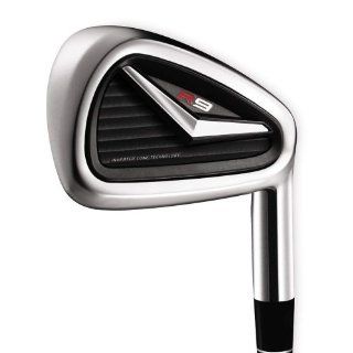 TaylorMade R9 Iron Set (#4 thru PW, AW)  right, Fujikura Motore Graphite (Senior)  Golf Club Iron Sets  Sports & Outdoors