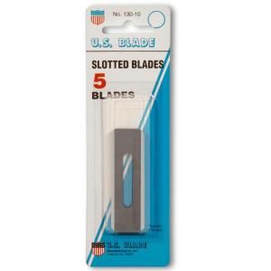 U.S. BLADE Carpet Blades Carded (5 Pack) (Set of 15) U 130 10 15