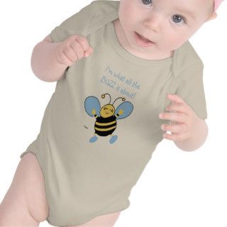 Cute Baby Boys Clothing With Bee Tshirts