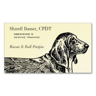 Basset Hound Dog Business Business Cards