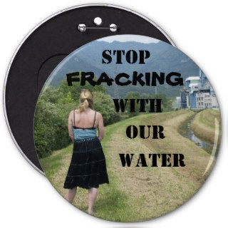 Concerned Citizens Against Fracking Buttons