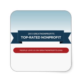 2013 GreatNonprofits Top Rated Award Stickers