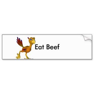 Eat Beef instead of turkey this year Bumper Sticker
