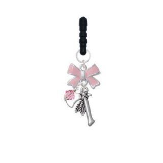 Tomahawk with Feathers Pink Emma Bow Phone Candy Charm Cell Phones & Accessories