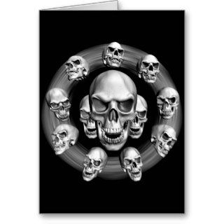 Multiple Skulls Cards