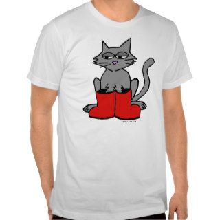 Boots and Cats Tee Shirt
