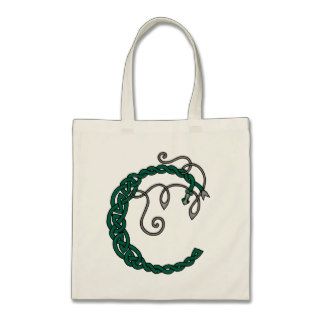 Celtic Letter C bag