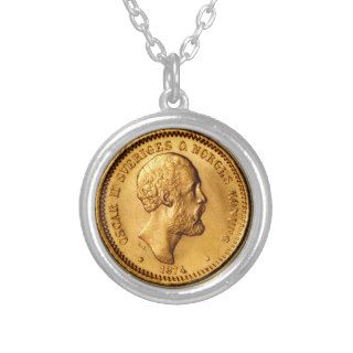 10 krona 1874 ~ is a Swedish Gold Coin Necklaces