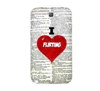 SudysAccessories I Love Heart Inventing Words Thinshell Case Protective Galaxy Note 3 Case Note II Case N3 Case Cell Phones & Accessories