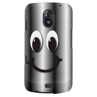 3D Steel Happy Face Samsung Galaxy Nexus Cases