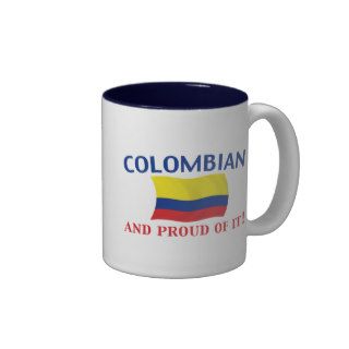 Proud Colombian Coffee Mugs