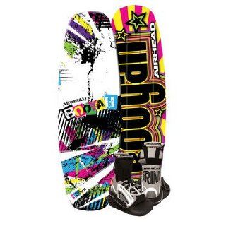 Airhead AHW 2016 Booyah Boating Youth Free Ride Wakeboard w/ Grind Bindings  Wakeboarding Boards  Sports & Outdoors