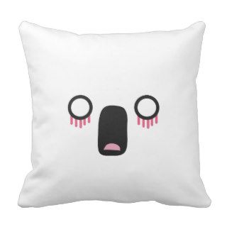 Kawaii Faces   Two Faced Pillows