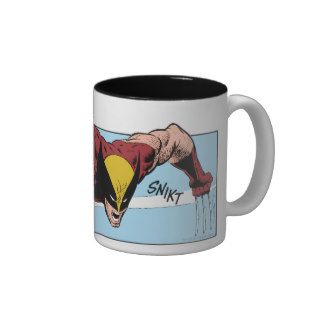 Wolverine Lunge Coffee Mugs