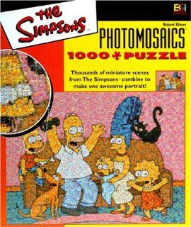 Simpsons Photomosaic Family Jigsaw Puzzle 1026pc Toys & Games