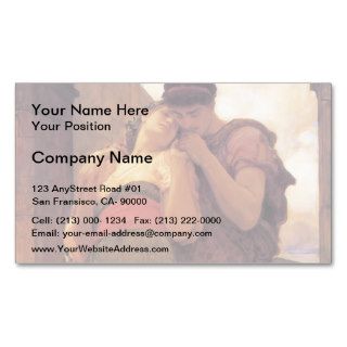 Frederic Leighton  Wedded Business Cards