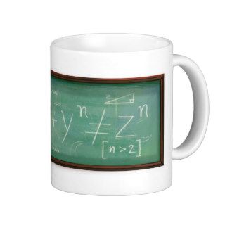 Pierre de Fermat's 410th Birthday Mugs