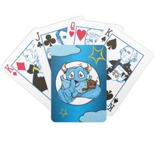 Friendly Shush Monster Poker Deck