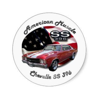 Chevy Chevelle SS 396 Stickers