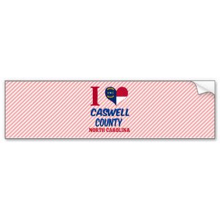 Caswell County, North Carolina Bumper Sticker