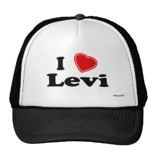 I Love Levi Trucker Hat