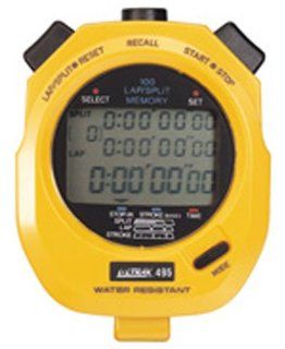 Ultrak 495 Stopwatch (Yellow Case)  Sports & Outdoors