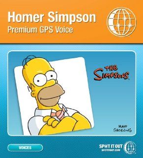 Homer Simpson GPS Voice for TomTom (PC only)  Software