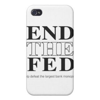 End The Fed Defeat the Largest Bank Monopoly iPhone 4 Cover
