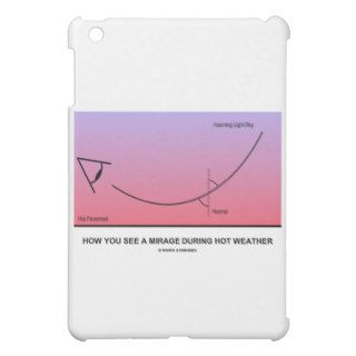 How You See A Mirage During Hot Weather iPad Mini Cover