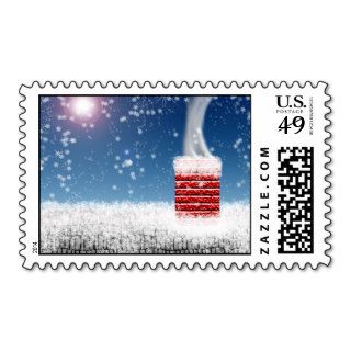 Night Before Christmas Postage Stamp
