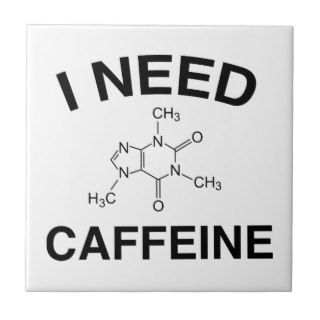 I Need Caffeine Tiles