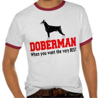 DOBERMAN THE VERY BEST T SHIRT