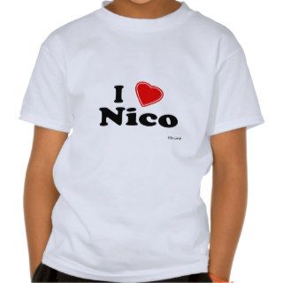 I Love Nico Tees