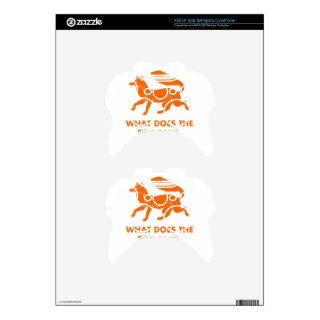 What Does The Fox Say Xbox 360 Controller Decal