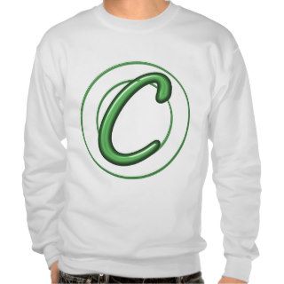 Alphabet c cc ccc   ALPHA ART Pull Over Sweatshirt