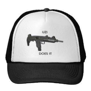 israeli UZI 9mm, UZI, DOES IT Hats