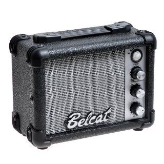 Belcat I 5G Black Mini Amplifier Guitar Combo Amp Battery Power Overdrive Musical Instruments
