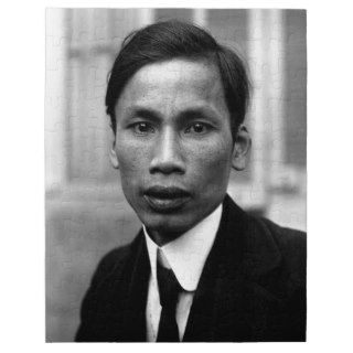 Ho Chi Minh Nguyen Ai Quoc Portrait 1921 Jigsaw Puzzles