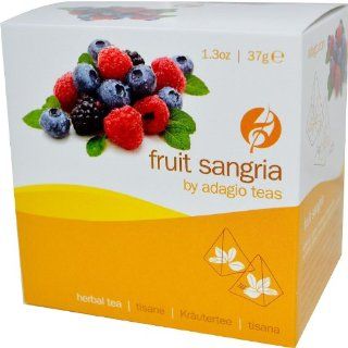 Adagio Teas, Fruit Sangria, Tea Bags, 15 count Package (Pack of 1)  Grocery Tea Sampler  Grocery & Gourmet Food