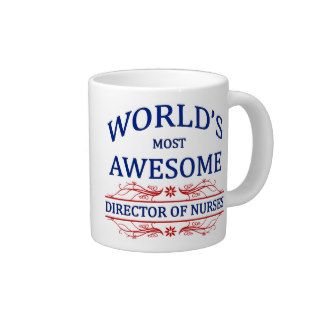 World's Most Awesome Director Of Nurses Jumbo Mugs