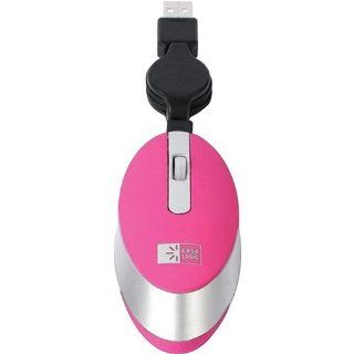 Case Logic EW 501 Rubber pink travel wireless mouse Computers & Accessories