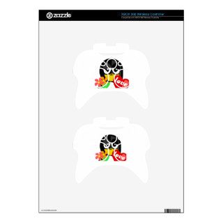 Valentine Penguin Xbox 360 Controller Skins
