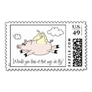 Flying Pig Postage