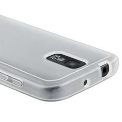 BasAcc Clear with Clear TPU Case for Samsung Galaxy S II T Mobile T989 BasAcc Cases & Holders
