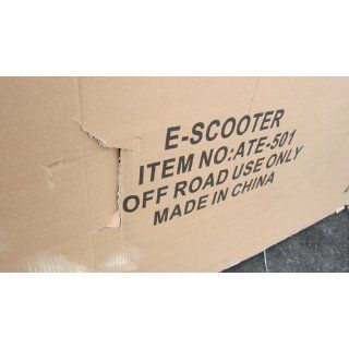 TaoTao ATE 501 Automatic 500 Watt Street Legal Electric Scooter w/ Trunk  Electric Sports Scooters  Sports & Outdoors