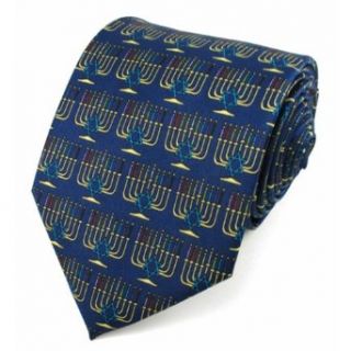 Absolute Stores Menorrah Light Tie Novelty Neckties Clothing