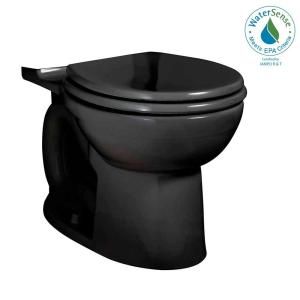 American Standard Cadet 3 Round Toilet Bowl Only in Black DISCONTINUED 3011.001.178