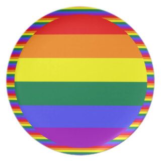 Rainbow Pride Dinner Plate