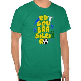 T shirt I am Brazilian